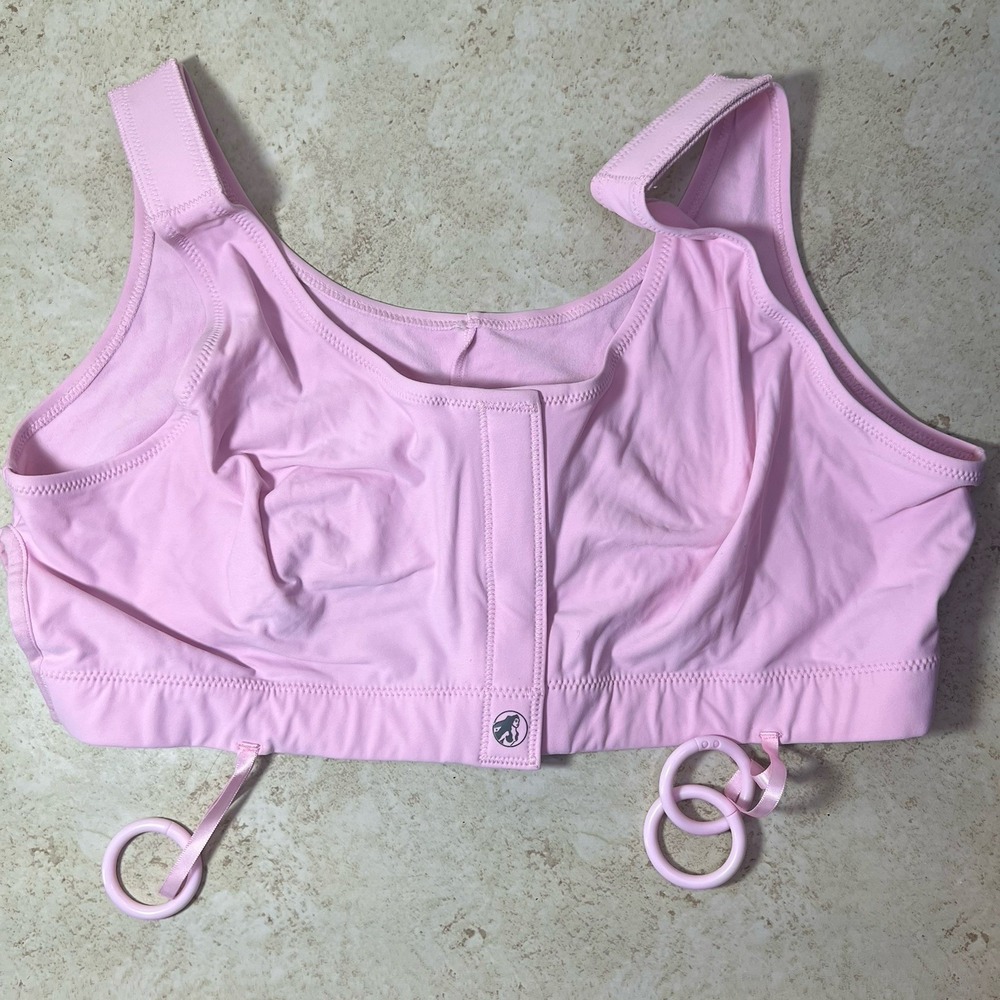 MASTHEAD Elizabeth Pink Surgical Bra Size 2XL Post Op Plastic Surgery Recovery